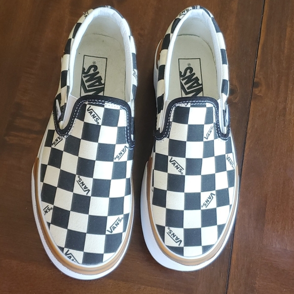 Vans Stacked Checkerboard Slip On - Picture 2 of 5